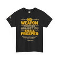 No Weapon Formed _ Unisex Cotten Tee. Enjoy Free Shipping.