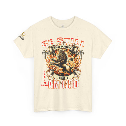 Be Still and Know - Unisex Cotton Tees. Enjoy Free Shipping.