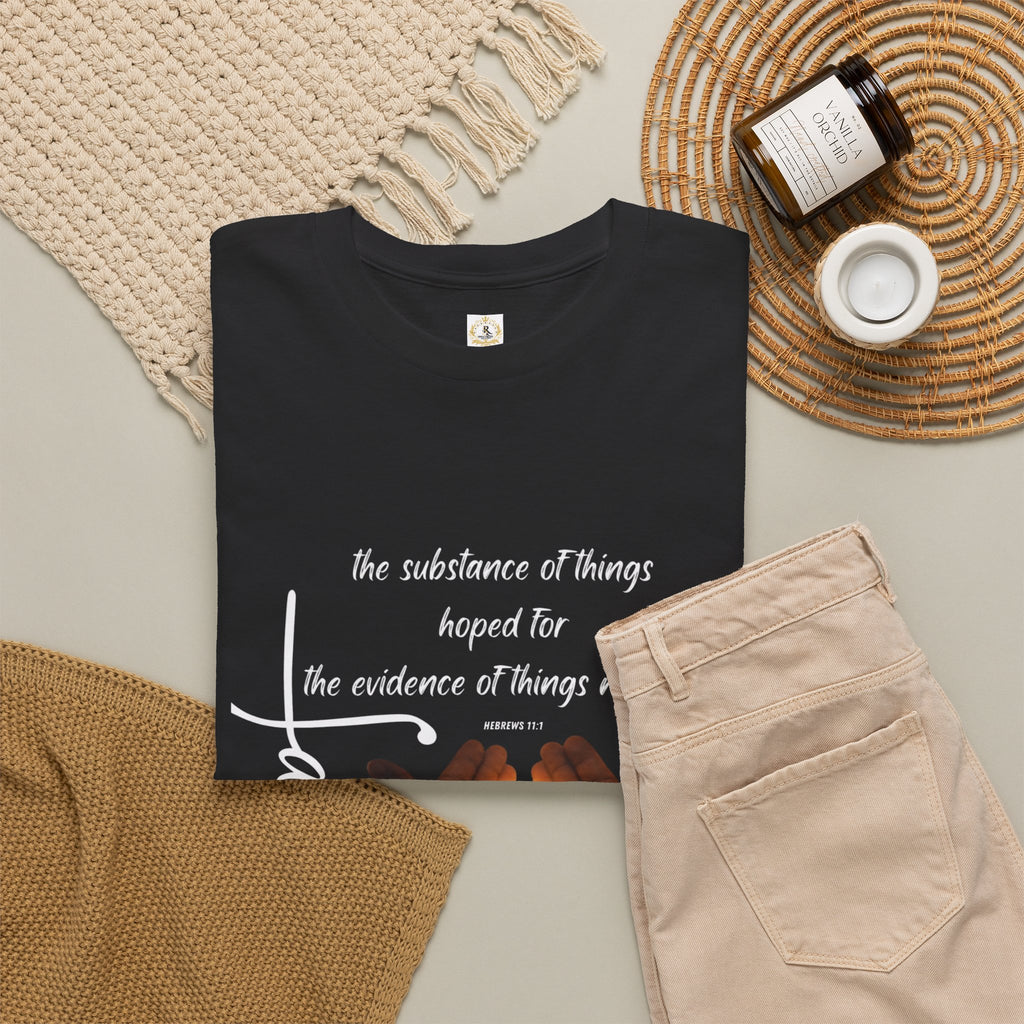 Faith is the Substance -  Unisex Cotton Tee, (Enjoy Free Shipping)
