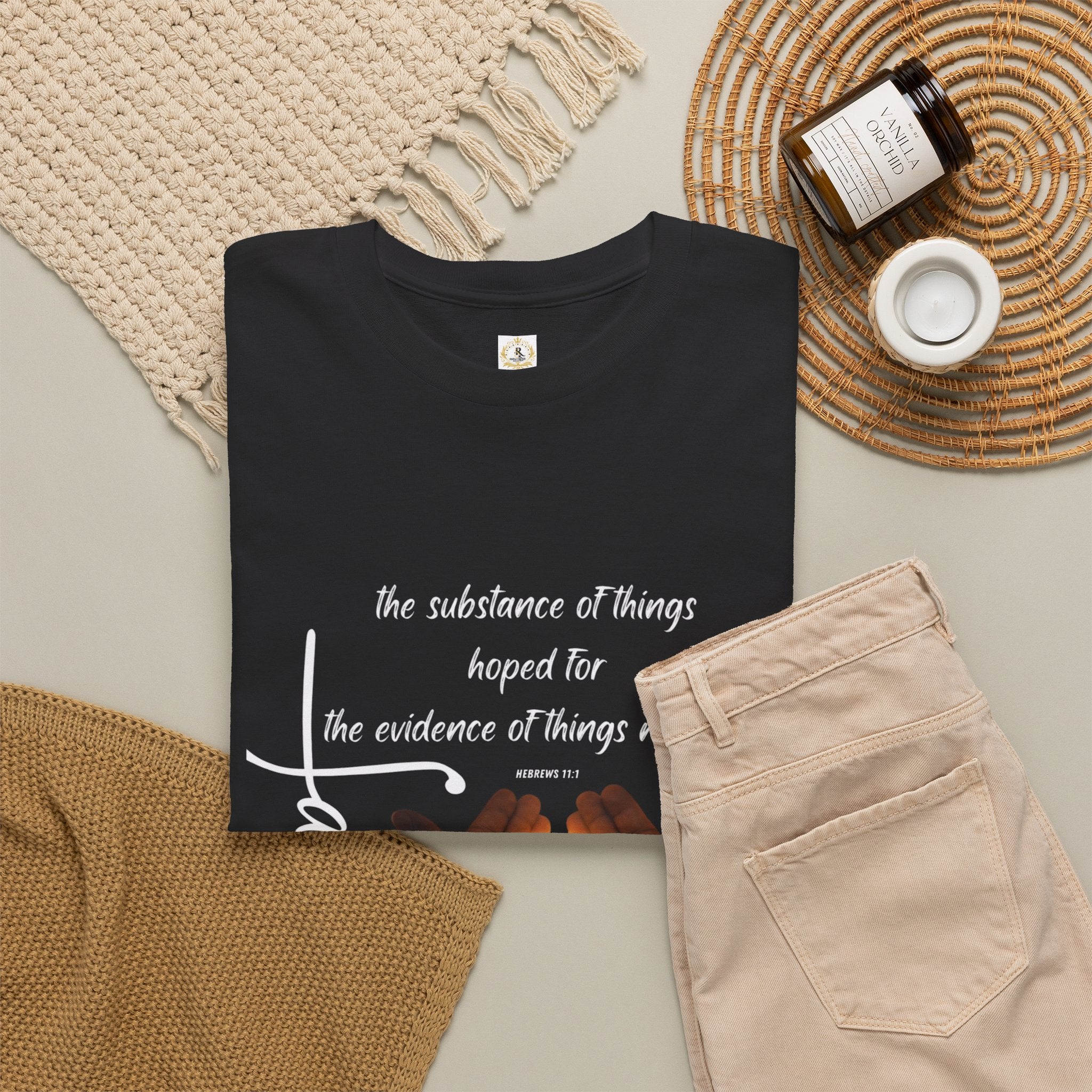 Faith is the Substance -  Unisex Cotton Tee, (Enjoy Free Shipping)
