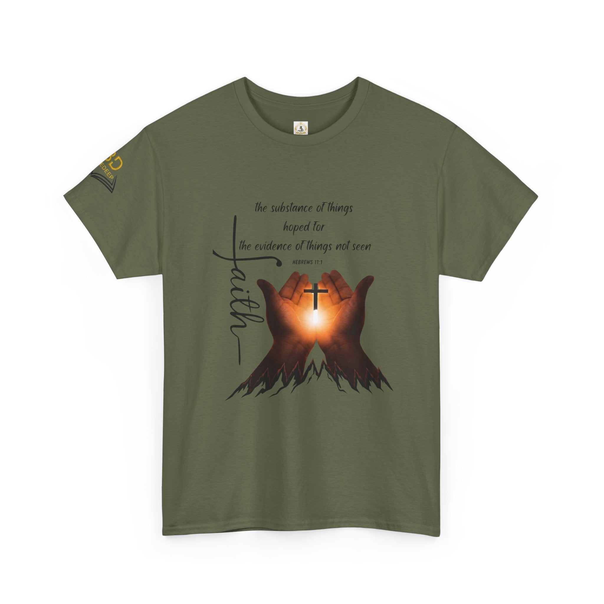 Faith is the Substance -  Unisex Cotton Tee, (Enjoy Free Shipping)