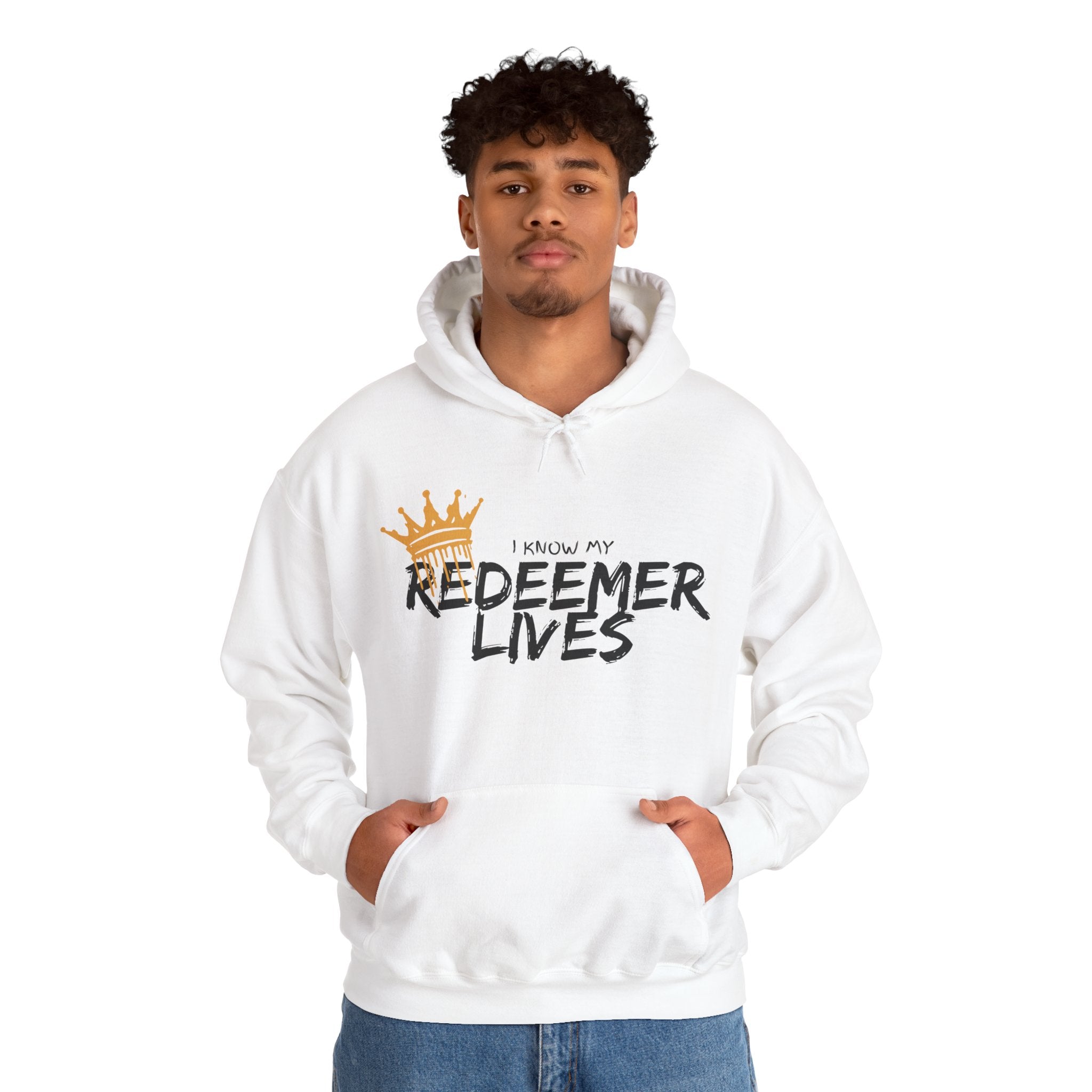 I Know my Redeemer Lives - Unisex Hoodie. Enjoy Free Shipping.