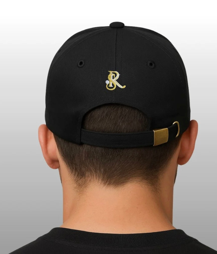 BibleDeep White and Gold logo Cap.