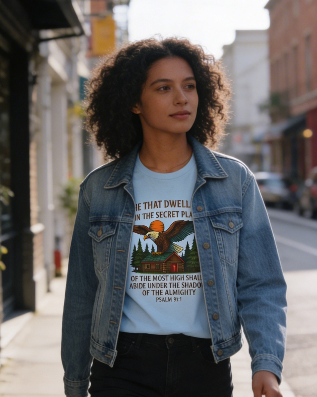 He That Dwelleth in the Secret Place - Unisex Tee, Enjoy Free Shipping.