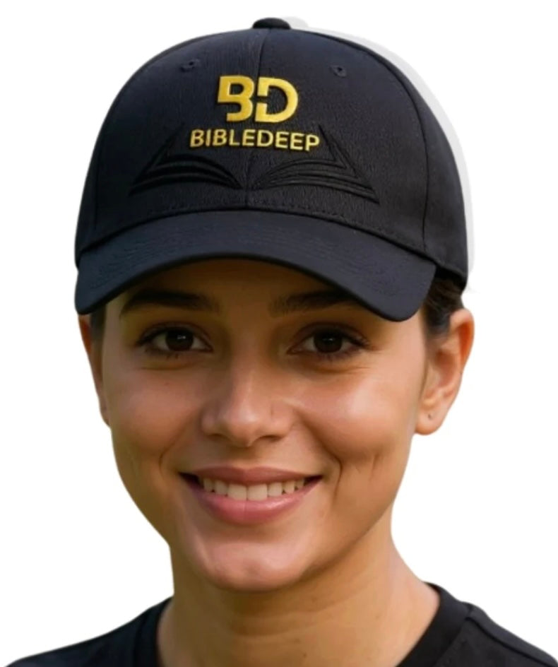 Black Stylish Unisex BibleDeep Caps.