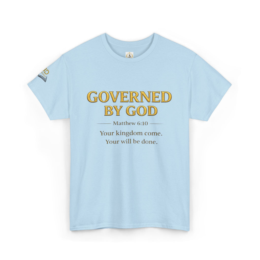 Governed By God — Unisex Kingdom Tee. Enjoy Free Shipping