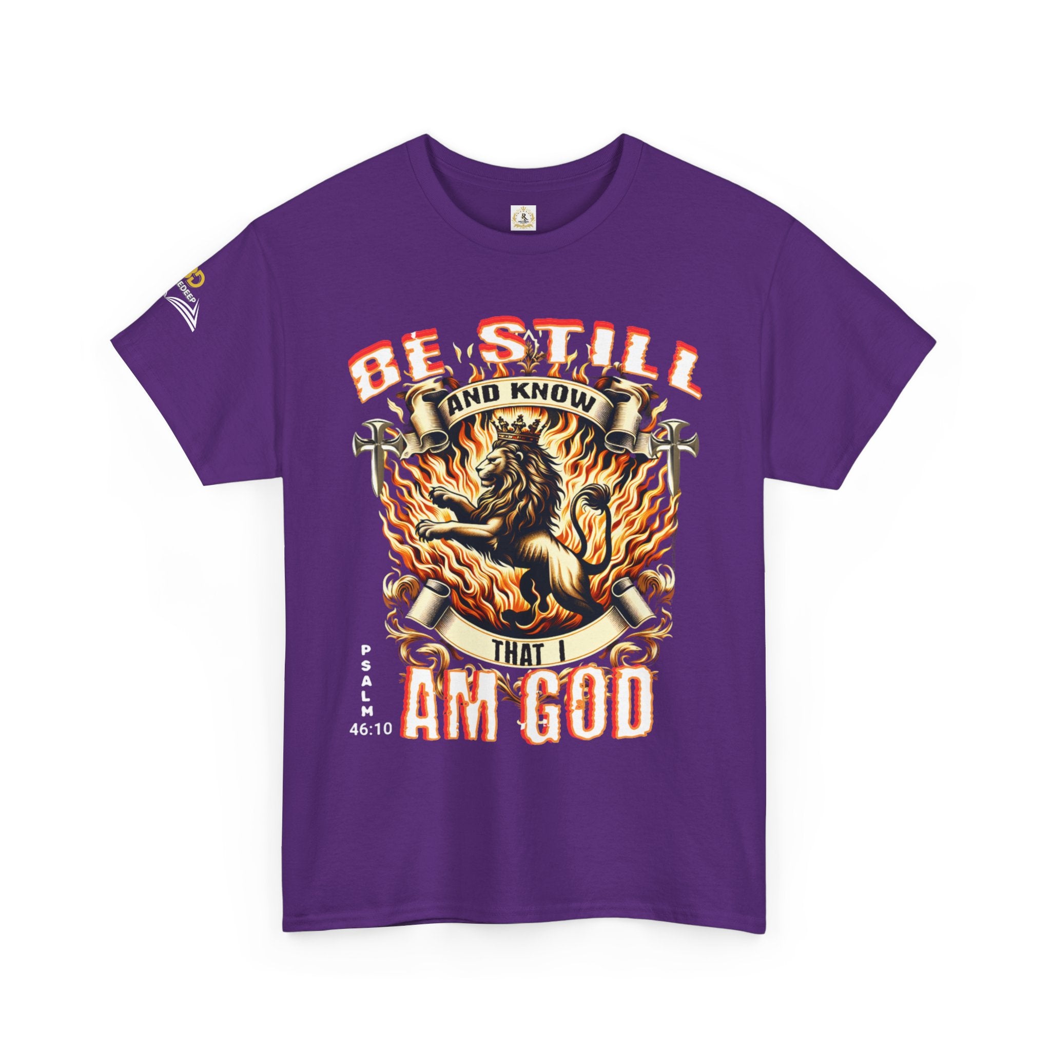 Be Still and Know - Unisex Cotton Tees. Enjoy Free Shipping.