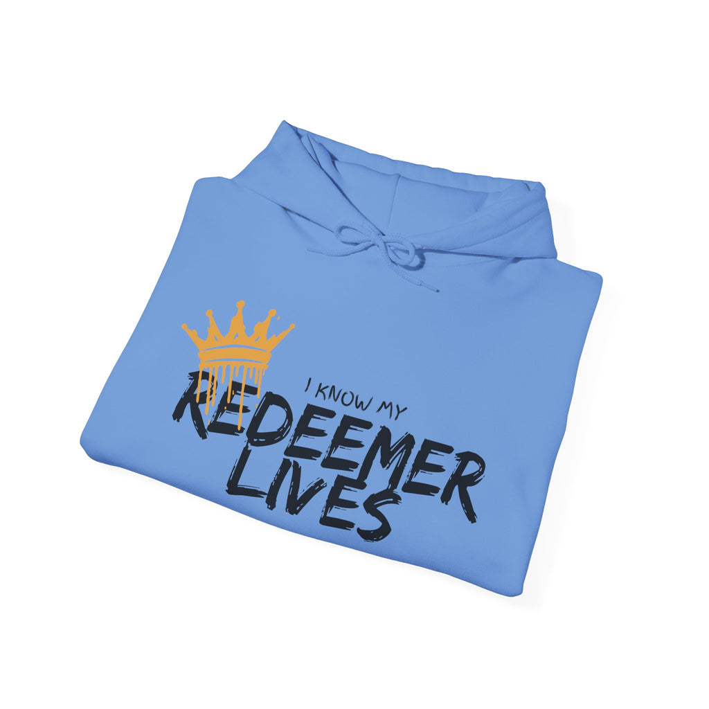 I Know my Redeemer Lives - Unisex Hoodie. Enjoy Free Shipping.
