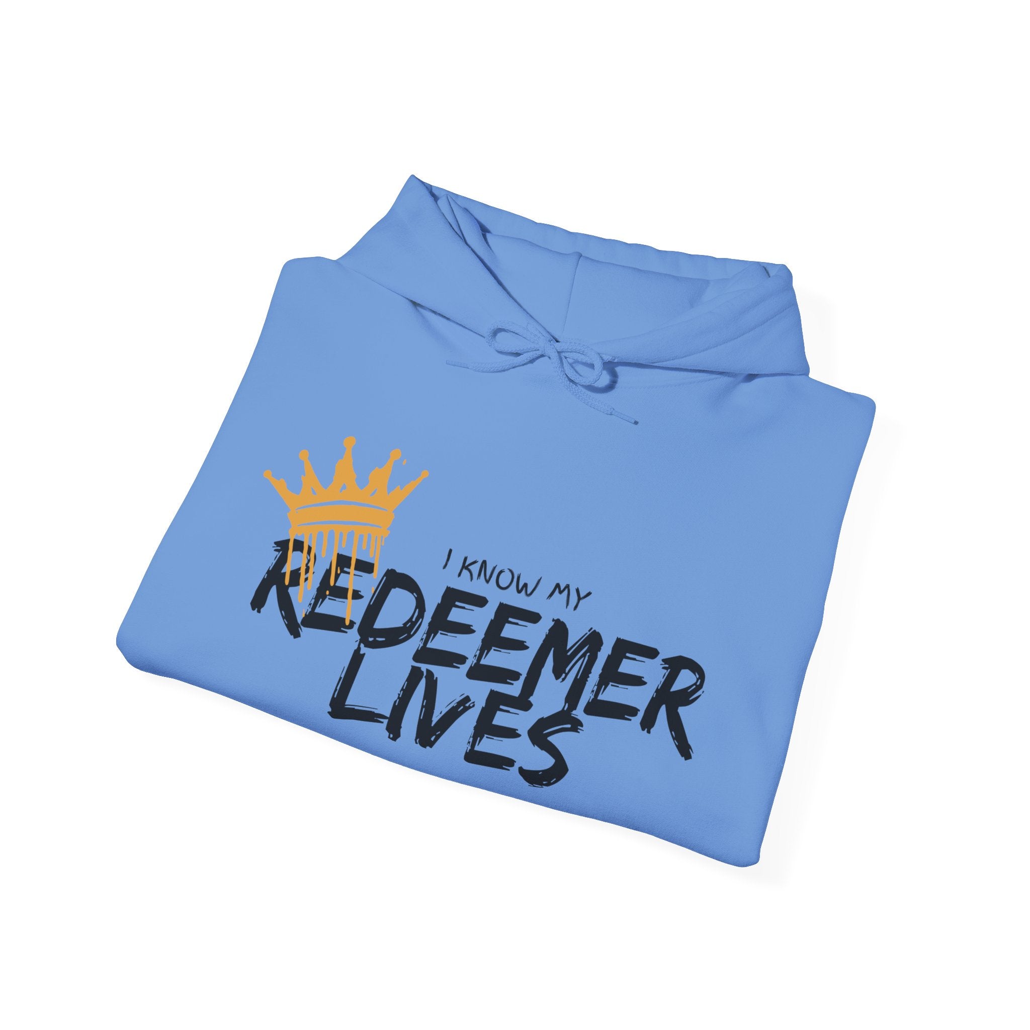 I Know my Redeemer Lives - Unisex Hoodie. Enjoy Free Shipping.