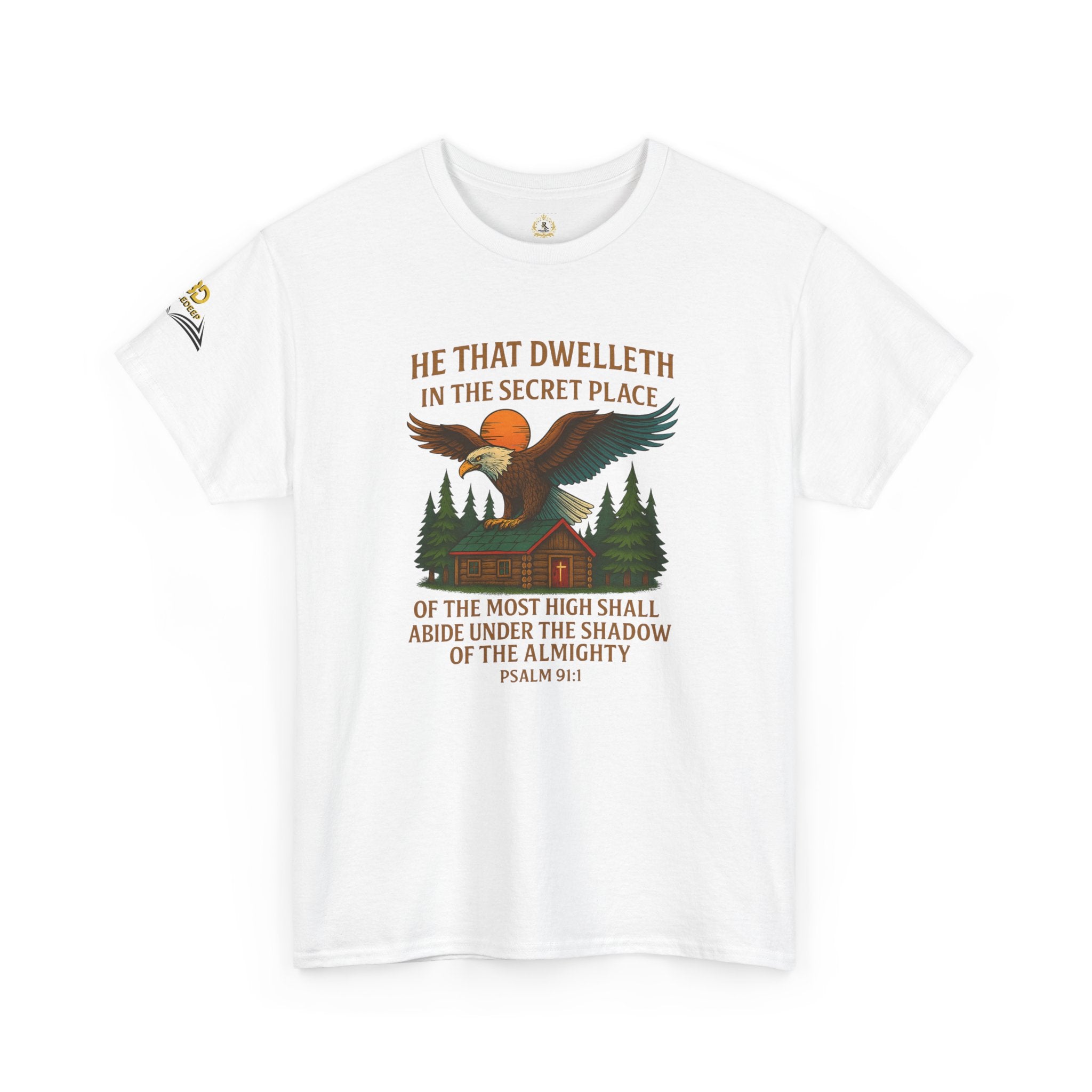 He That Dwelleth in the Secret Place - Unisex Tee, Enjoy Free Shipping.