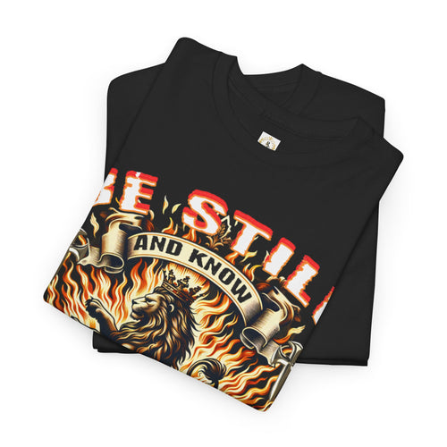 Be Still and Know - Unisex Cotton Tees. Enjoy Free Shipping.