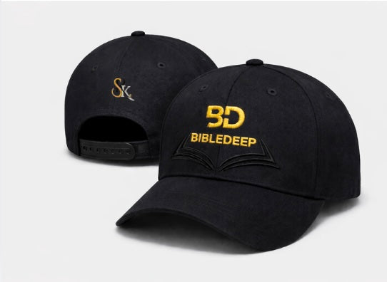 Black Stylish Unisex BibleDeep Caps.